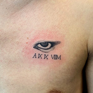 Eye, Roman numerals