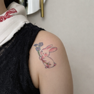 うさぎ　タトゥー