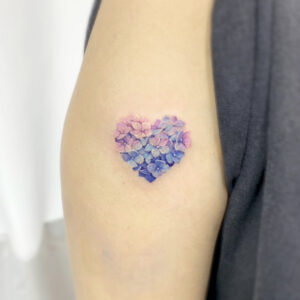 紫陽花　タトゥー