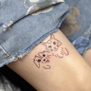 ペット　タトゥー
