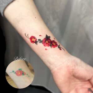 カバーアップ　タトゥー